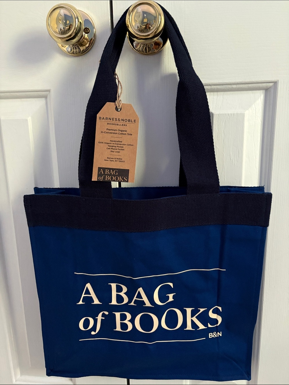 Barnes and Noble Bag of Books Tote NWT